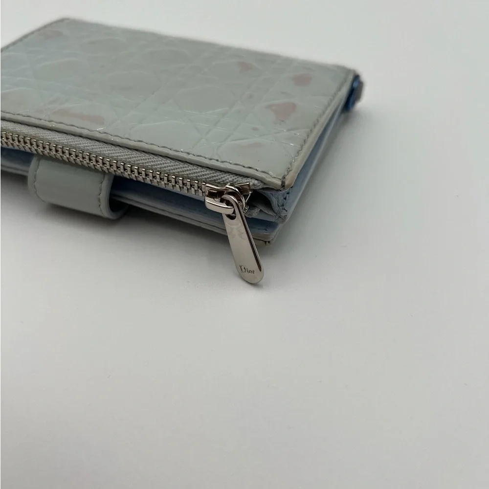 Light Blue Lady Dior Wallet